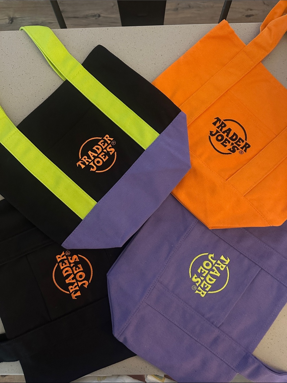 Trader Joe’s Trick-or-Treat Mini Canvas Totes